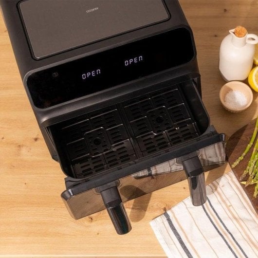 Freidora de aire Cecotec Cecofry Advance 9000 Window 9L 2850W mit Sichtfenster