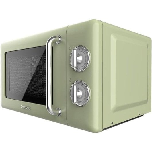 Microonde Cecotec ProClean 3110 Retro 20L 700W con Grill e Design Vintage