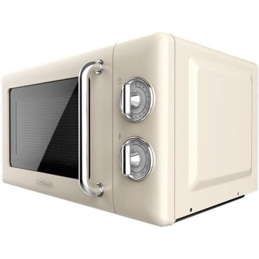 Microonde Cecotec 01709 20L 700W con Grill Design Retrò Beige
