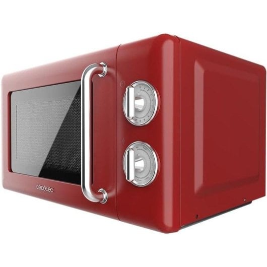 Mikrowelle Cecotec 01710 20L 700W mit Grill Retro-Design Edelstahl
