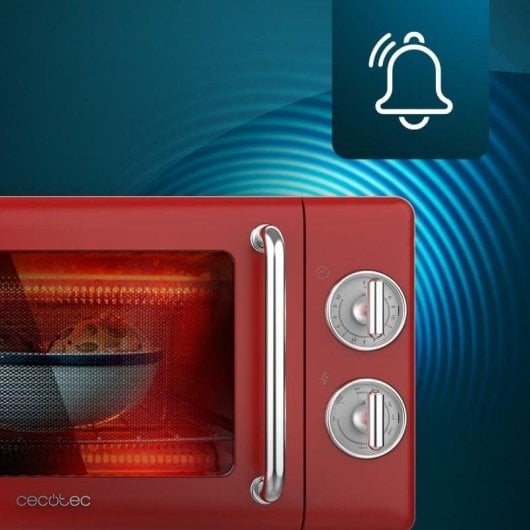 Mikrowelle Cecotec 01710 20L 700W mit Grill Retro-Design Edelstahl