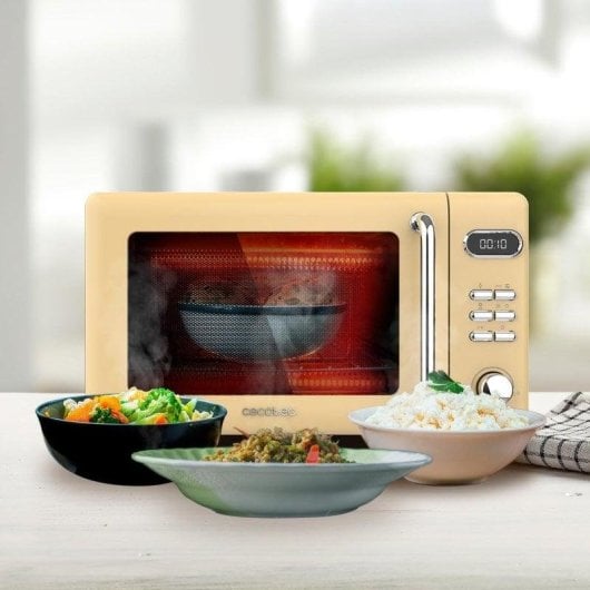 Microonde Cecotec 01713 20L 700W Grill Programmi Automatici Blocco Bambini