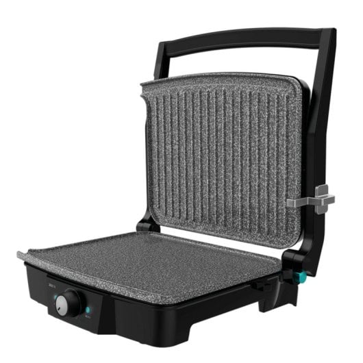 Kontaktgrill Cecotec Rock’nGrill 2000 Stone Ceramic Mix&Grill 2000W Antihaft