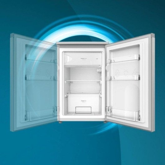 Frigorifero Mini Cecotec Bolero CoolMarket TT 107 Defrost 84,5cm 107L E Inox