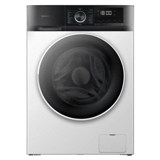 Máquina de Lavar Roupa Cecotec Bolero DressCode 9500 Inverter 9 Kg 1400 rpm A Branco SteamMax