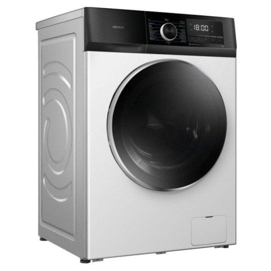 Máquina de Lavar Roupa Cecotec Bolero DressCode 9500 Inverter 9 Kg 1400 rpm A Branco SteamMax