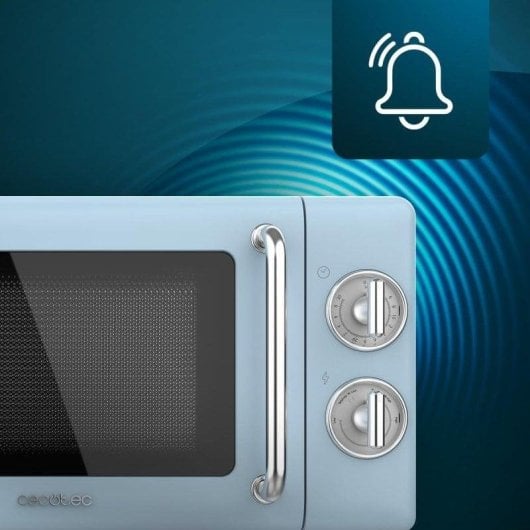 Micro-ondes Cecotec 01701 20L 700W Retro Décongélation 6 niveaux