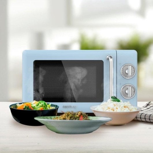 Micro-ondes Cecotec 01701 20L 700W Retro Décongélation 6 niveaux