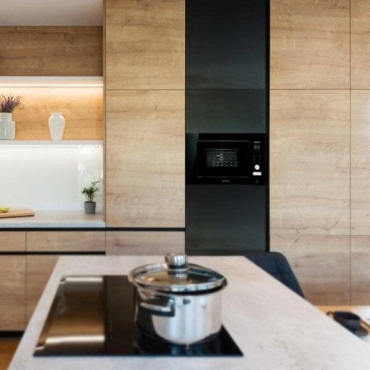 Mikrowelle Cecotec GrandHeat 2090 Built-in Touch Black 21L 1200W mit Grill, LED-Display, 8 Automatikprogrammen