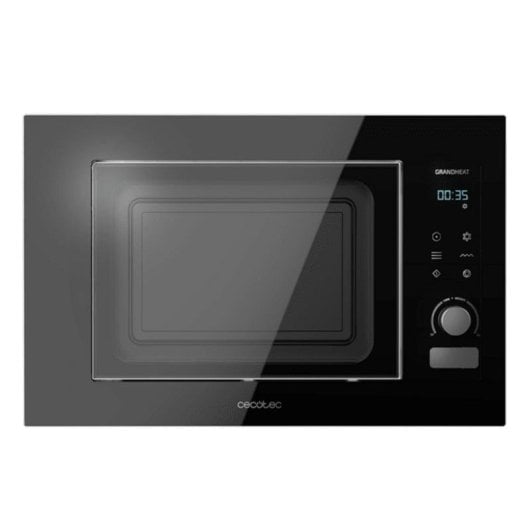 Mikrowelle Cecotec GrandHeat 2090 Built-in Touch Black 21L 1200W mit Grill, LED-Display, 8 Automatikprogrammen