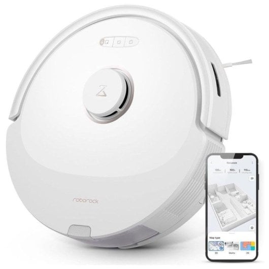 Aspirador Robô com Mopa Roborock Q8 Max Navegação LiDAR 5.500 Pa