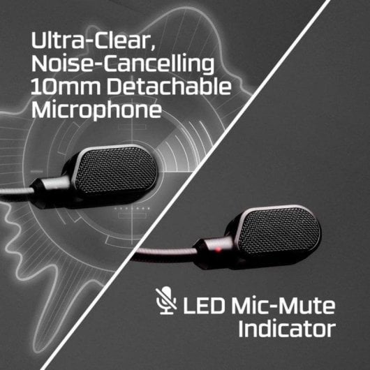 Auricolari HyperX Cloud III Wireless con Cancellazione Rumore, Gaming USB-C/2,4 GHz, Nero Rosso
