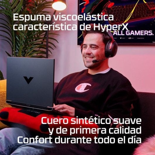 Auriculares HyperX Cloud III Wireless Gaming Inalámbricos USB-C Cancelación de Ruido Negro