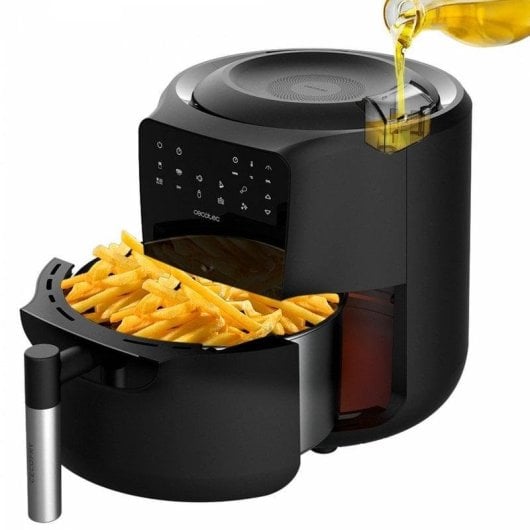 Freidora de aire Cecotec Cecofry Rain M 5,5L 1550W mit Ölsprüher und Touchpanel