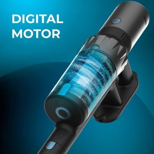 Aspiradora sem fio Cecotec Conga Rockstar 5500 Hurricane Twice 630W 90min Autonomia Dupla Escova