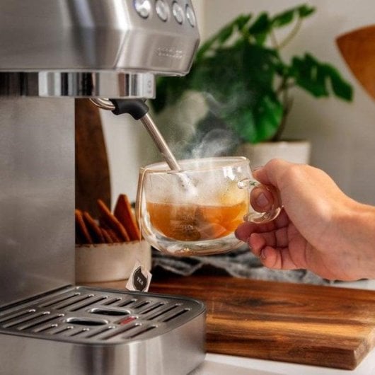 Cafetière Espresso Cecotec Power Espresso 20 Steel Pro 1,3L 20 bars avec chauffe-tasses