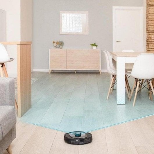 Aspirador Robô com Mopa Cecotec Conga 8290 Immortal Ultra Power Home Genesis Com Esvaziamento Automatico Navegação Laser 7.000 Pa