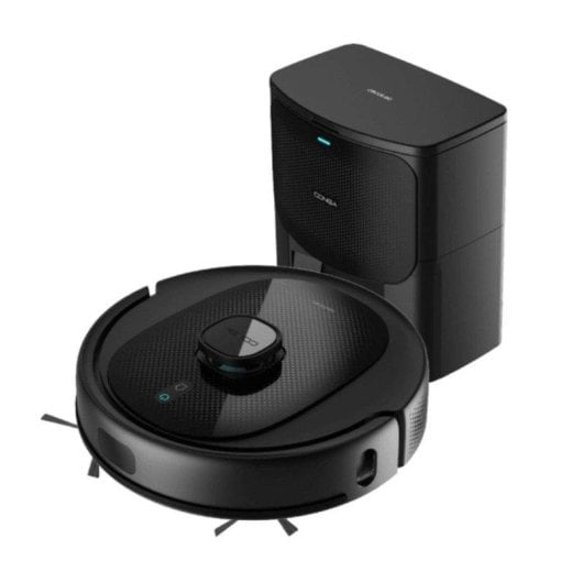 Aspirador Robô com Mopa Cecotec Conga 8290 Immortal Ultra Power Home Genesis Com Esvaziamento Automatico Navegação Laser 7.000 Pa