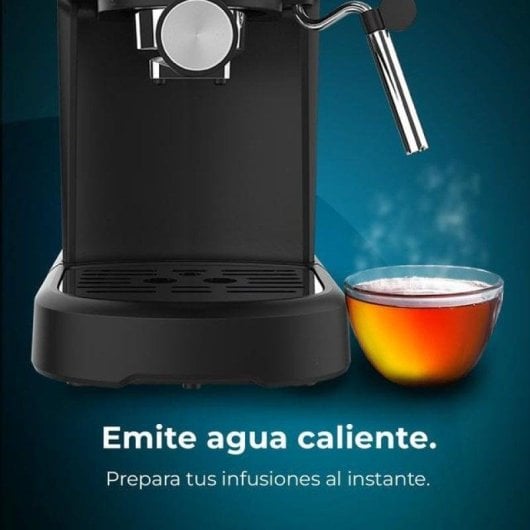 Cafeteira Espresso Cecotec Power Espresso 20 Pecan 1,25L 20 bares com vaporizador