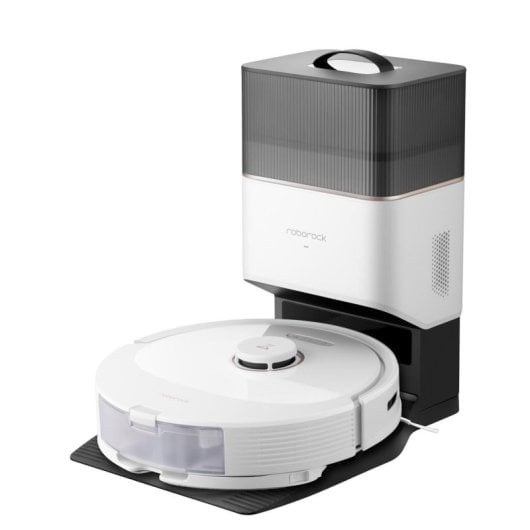 Aspirador Robô com Mopa Roborock Q8 Max+ Com Esvaziamento Automatico Navegação LiDAR 5.500 Pa