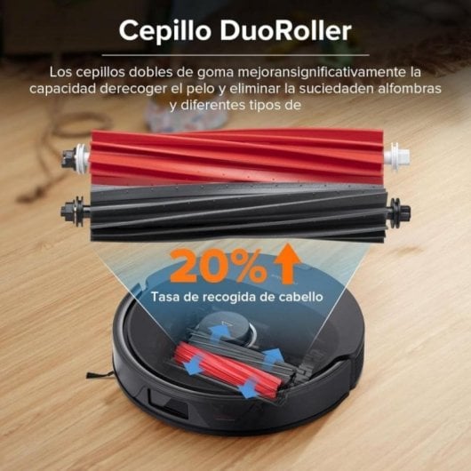 Roborock Q8 Max+ Robot Aspirador + Estação de Esvaziamento Automático Preto