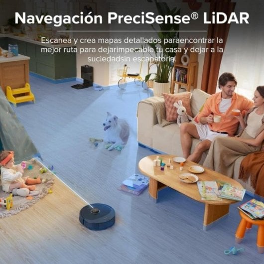 Roborock Q8 Max+ Robot Aspirador + Estação de Esvaziamento Automático Preto