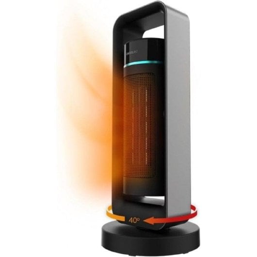 Aquecedor Cecotec Readywarm 2000 Max Ceramic Rotate Design 2000W Oscilante Preto