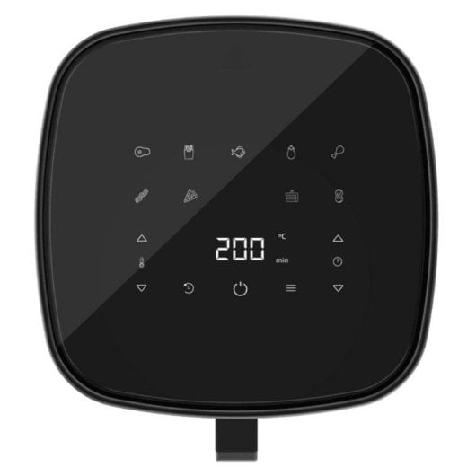 Freidora de aire Cecotec Cecofry Fantastik 5500 5.5L 1500W écran tactile menus auto