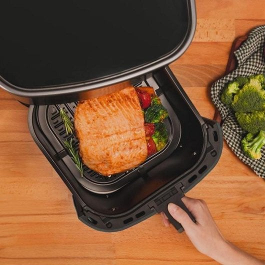 Freidora de aire Cecotec Cecofry Fantastik 5500 5.5L 1500W écran tactile menus auto