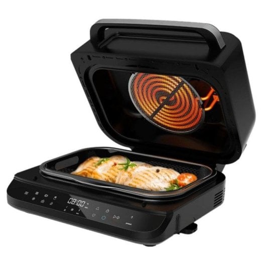 Freidora de aire Cecotec Cecofry FireDome 6000 6L 2400W mit Grill, Temperatursonde, Rauchkontrolle