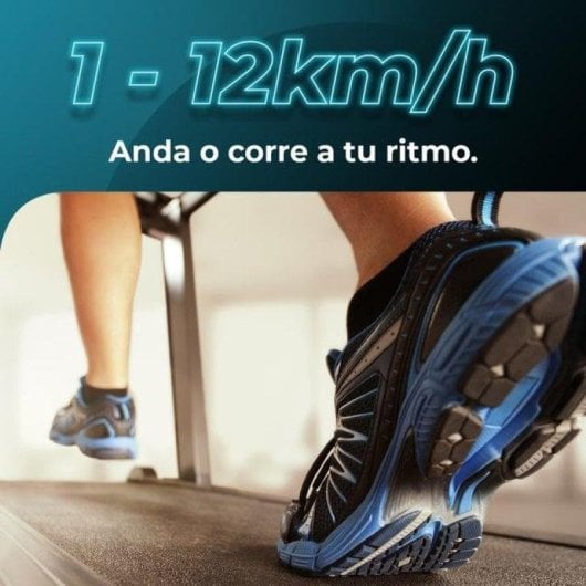 Tapis de course Cecotec DrumFit WayHome 1200 Runner Sprint pliable 1100 W LED