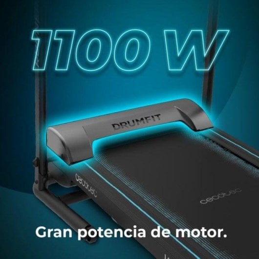 Tapis de course Cecotec DrumFit WayHome 1200 Runner Sprint pliable 1100 W LED