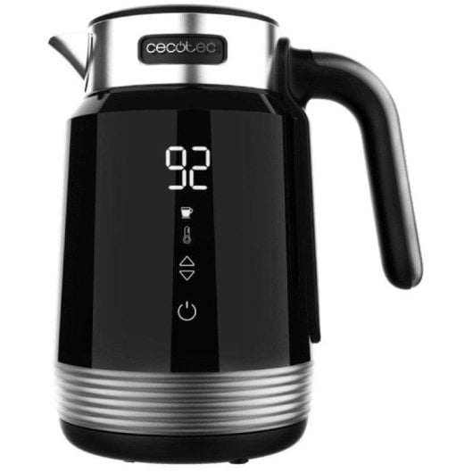Chaleira Elétrica Cecotec ThermoSense 600 1.7L 2200W Aço Inoxidável Ecrã Tátil
