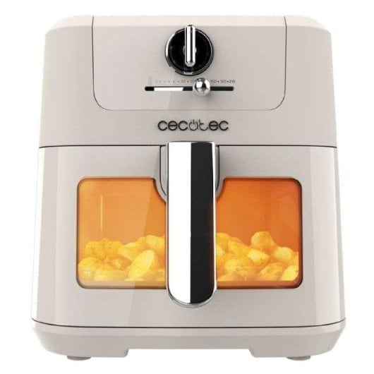 Friteuse à air Cecotec Cecofry Antique 5000 Window 5L 1500W avec fenêtre rétro