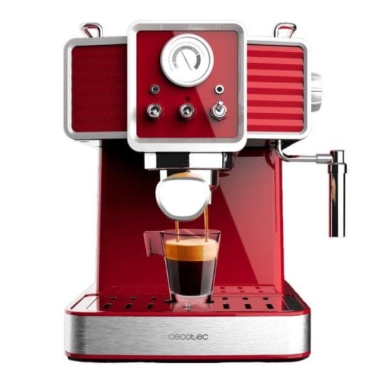 Caffettiera Espresso Cecotec Power Espresso 20 Tradizionale 1,5 L 20 bar con manometro e vaporizzatore