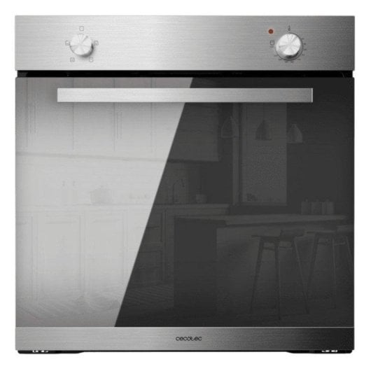 Horno elétrico Cecotec Bolero Hexa C126000 Mirror 77L Inox com vapor e limpeza fácil