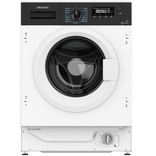 Máquina de Lavar Roupa Cecotec Bolero DressCode 940 BI Inverter A 9 kg 1350rpm Classe A Branco SteamMax
