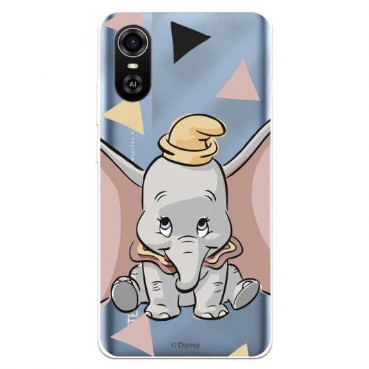 Funda Para Zte Blade A Plus Oficial De Disney Dumbo Silueta