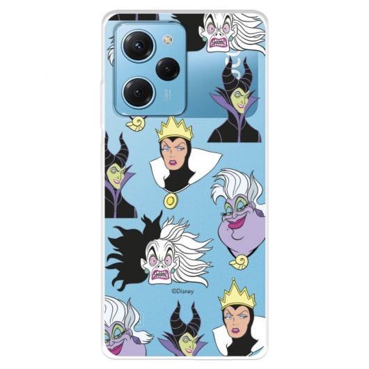 Funda Para Xiaomi Poco X5 Pro 5g Oficial De Disney Villanas Patrón