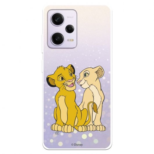 Funda Para Xiaomi Redmi Note 12 Pro 5g Oficial De Disney Simba Y Nala