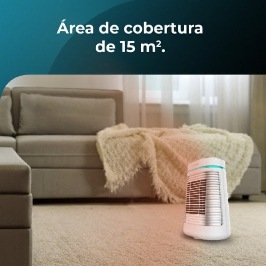 Riscaldatore in ceramica bianca intelligente Cecotec ReadyWarm 1550 Max Ceramic Rotate 1500W