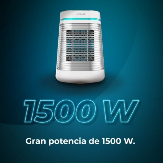 Riscaldatore in ceramica bianca intelligente Cecotec ReadyWarm 1550 Max Ceramic Rotate 1500W