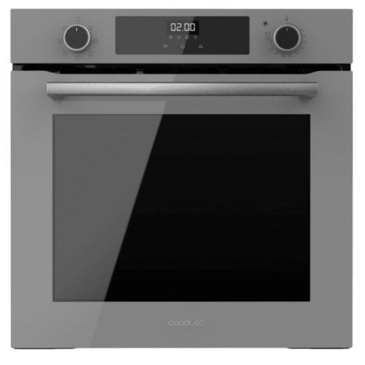 Horno elétrico Cecotec Bolero Hexa M226000 Glass 72L Cinzento com vapor e autolimpeza