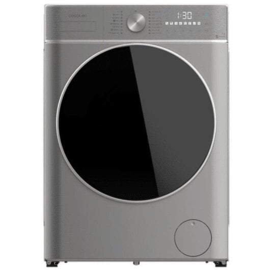 Máquina de Lavar Roupa Cecotec Bolero DressCode 9800 Inverter Steel 9 kg 1400 rpm A Aço Inox