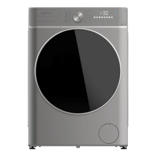 Máquina de Lavar Roupa Cecotec Bolero DressCode 9800 Inverter Steel 9 kg 1400 rpm A Aço Inox