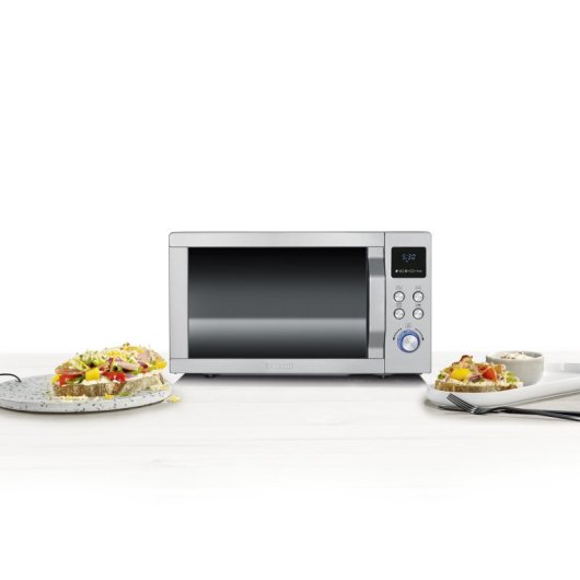 Severin MW 7751 Microondas Con Grill 2 En 1 20L 800W Gris