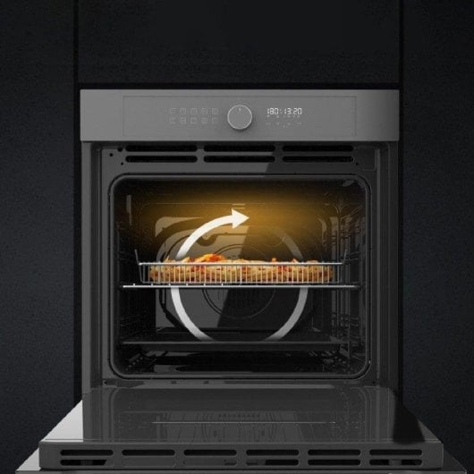 Horno elétrico Cecotec Bolero Hexa AF316000 81 L Cinzento Airfryer Vapor EasyClean