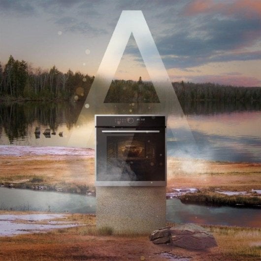 Horno elétrico Cecotec Bolero Hexa AF316000 Edge A 81L Preto com Airfryer e Vapor