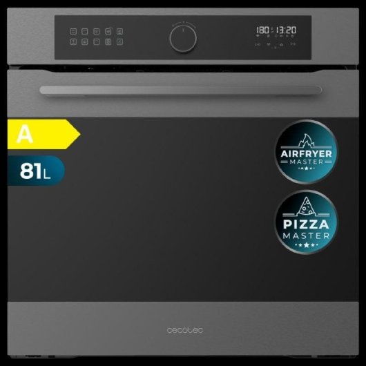 Horno elétrico Cecotec Bolero Hexa AF316000 Matt A 81L Cinza Airfryer Master integrado