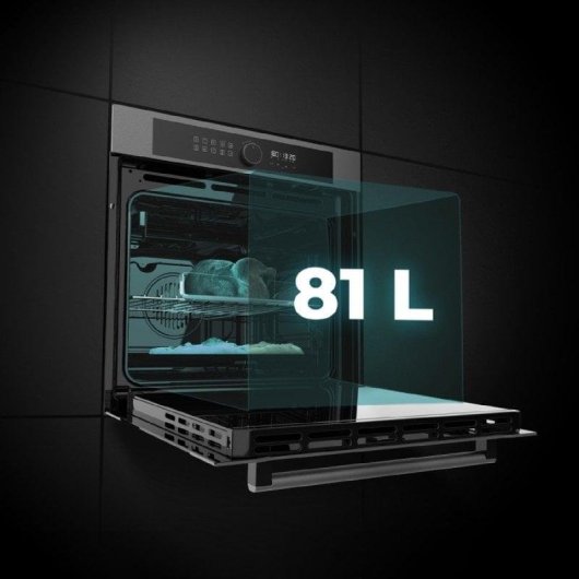 Horno elétrico Cecotec Bolero Hexa AF316000 Matt A 81L Cinza Airfryer Master integrado